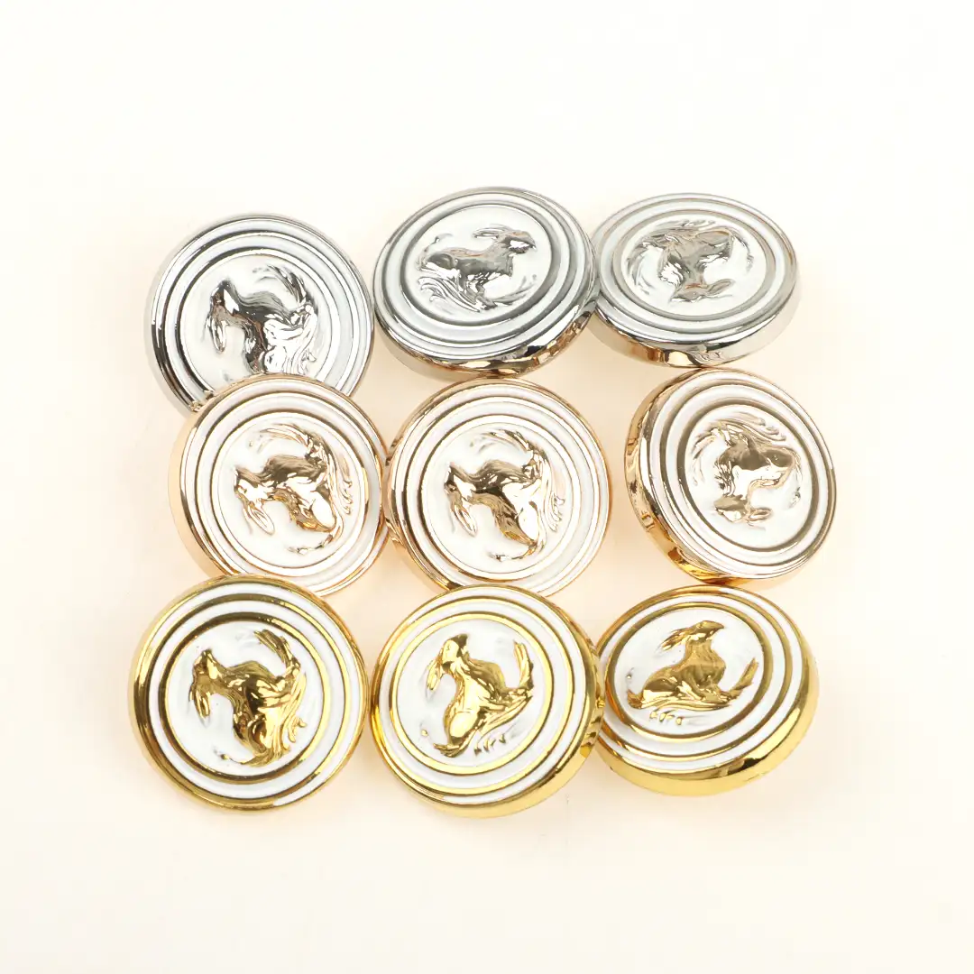 Multicolor 1 holes Metal Button for Shirt,Overcoat,Suit buy garments accessories in bulk from China wholesaler at wholesale price free worldwide shipping Alibaba