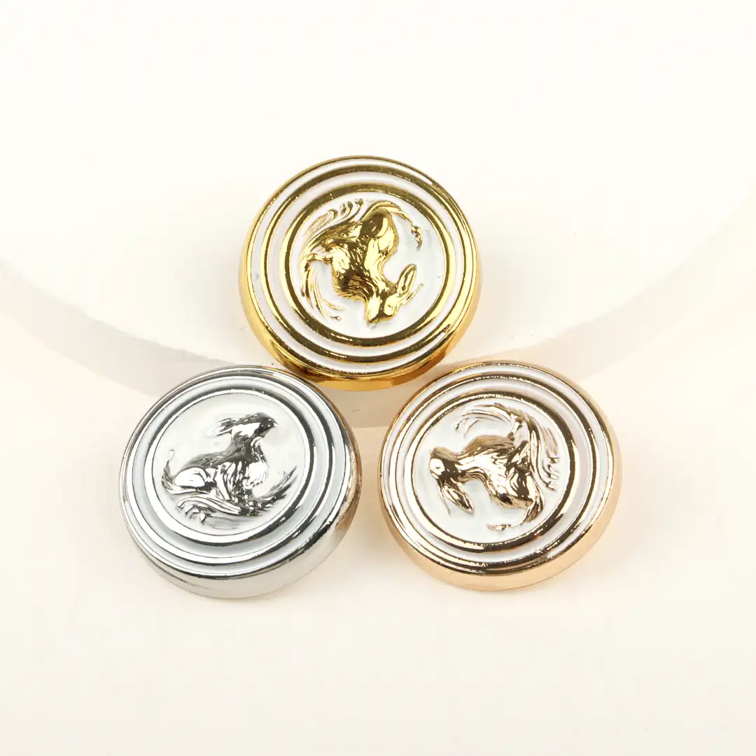 Multicolor 1 holes Metal Button for Shirt,Overcoat,Suit buy garments accessories in bulk from China wholesaler at wholesale price free worldwide shipping Alibaba