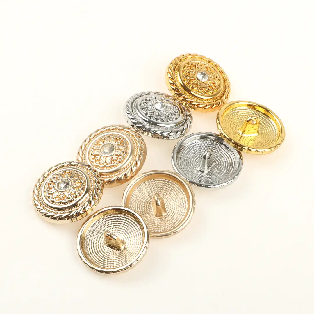 Multicolor 1 holes Metal Button for Shirt,Overcoat,Suit buy garments accessories in bulk from China wholesaler at wholesale price free worldwide shipping Alibaba