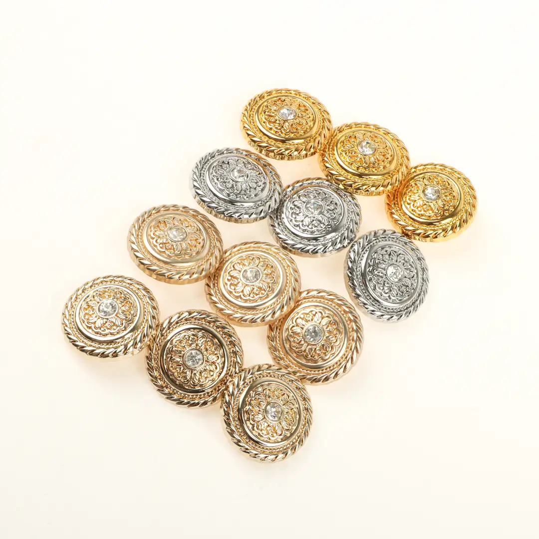 Multicolor 1 holes Metal Button for Shirt,Overcoat,Suit buy garments accessories in bulk from China wholesaler at wholesale price free worldwide shipping Alibaba