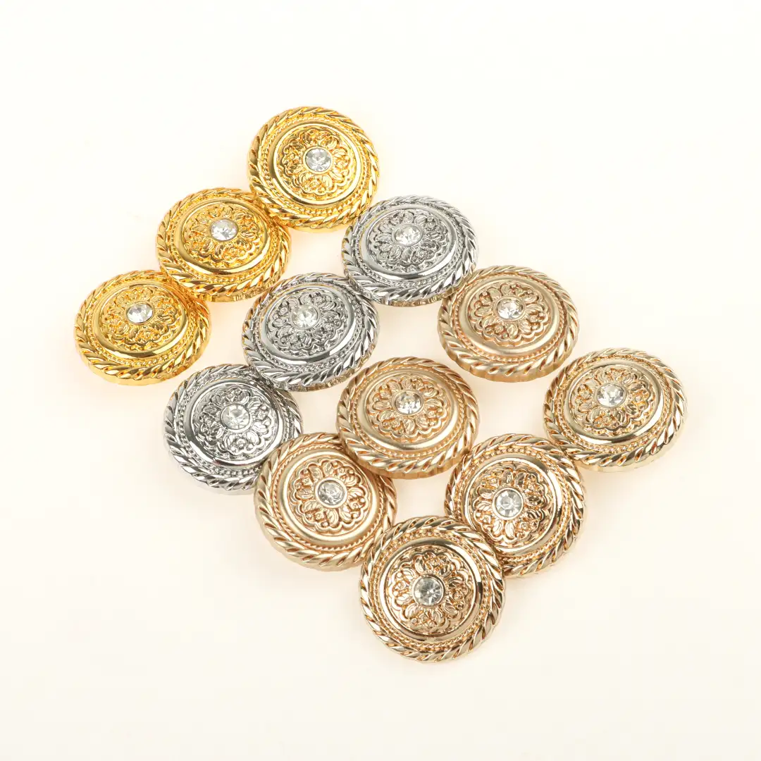 Multicolor 1 holes Metal Button for Shirt,Overcoat,Suit buy garments accessories in bulk from China wholesaler at wholesale price free worldwide shipping Alibaba