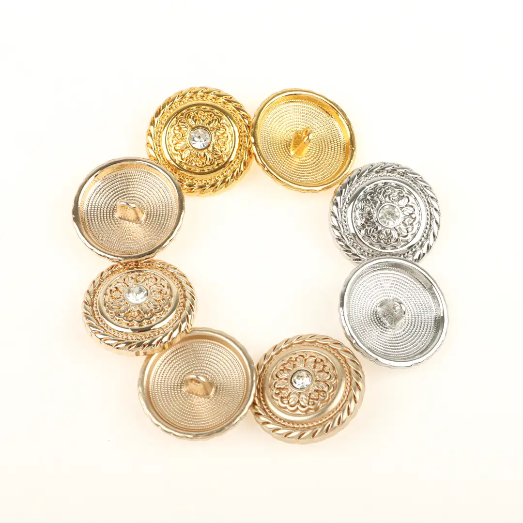 Multicolor 1 holes Metal Button for Shirt,Overcoat,Suit buy garments accessories in bulk from China wholesaler at wholesale price free worldwide shipping Alibaba