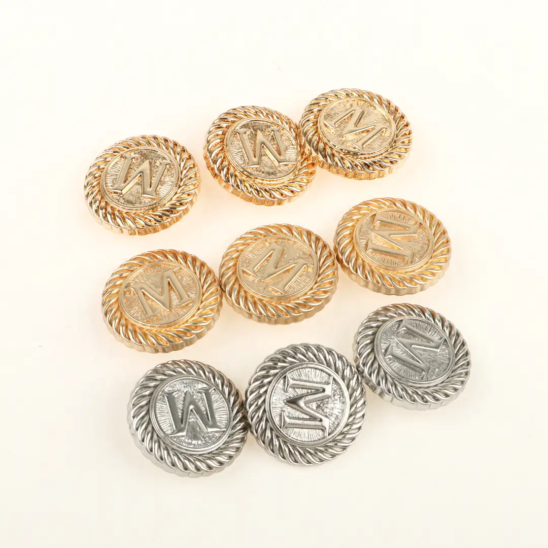 Multicolor 1 holes Metal Button for Shirt,Overcoat,Suit buy garments accessories in bulk from China wholesaler at wholesale price free worldwide shipping Alibaba