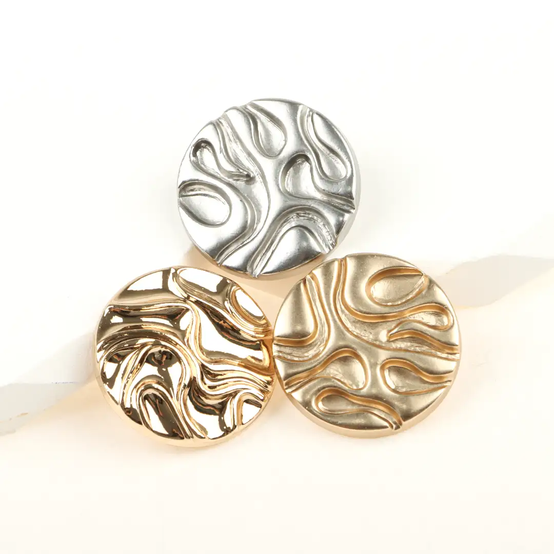 Multicolor 1 holes Metal Button for Shirt,Overcoat,Suit buy garments accessories in bulk from China wholesaler at wholesale price free worldwide shipping Alibaba