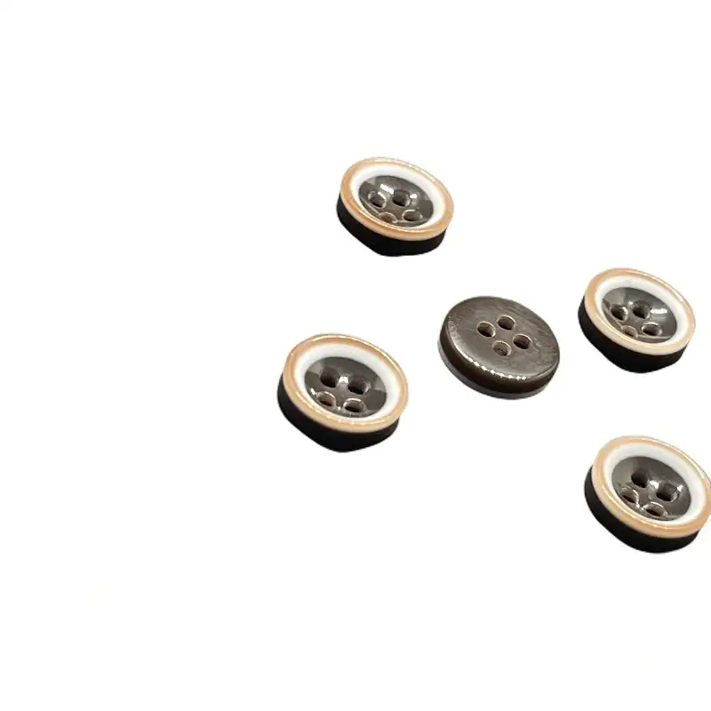 BROWN 4 holes Resin Button for Pants,Denim Jacket,Suit Trouser,Jackets,Blazer,Lingerie buy garments accessories in bulk from China wholesaler at wholesale price free worldwide shipping Alibaba