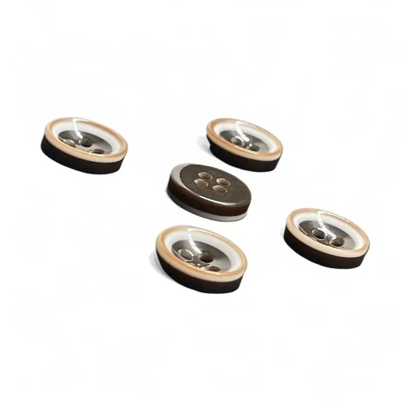 BROWN 4 holes Resin Button for Pants,Denim Jacket,Suit Trouser,Jackets,Blazer,Lingerie buy garments accessories in bulk from China wholesaler at wholesale price free worldwide shipping Alibaba