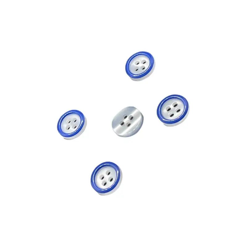 BLUE 4 holes Resin Button for Shirt,Pants,Denim Jacket,Suit Trouser,Blazer buy garments accessories in bulk from China wholesaler at wholesale price free worldwide shipping Alibaba