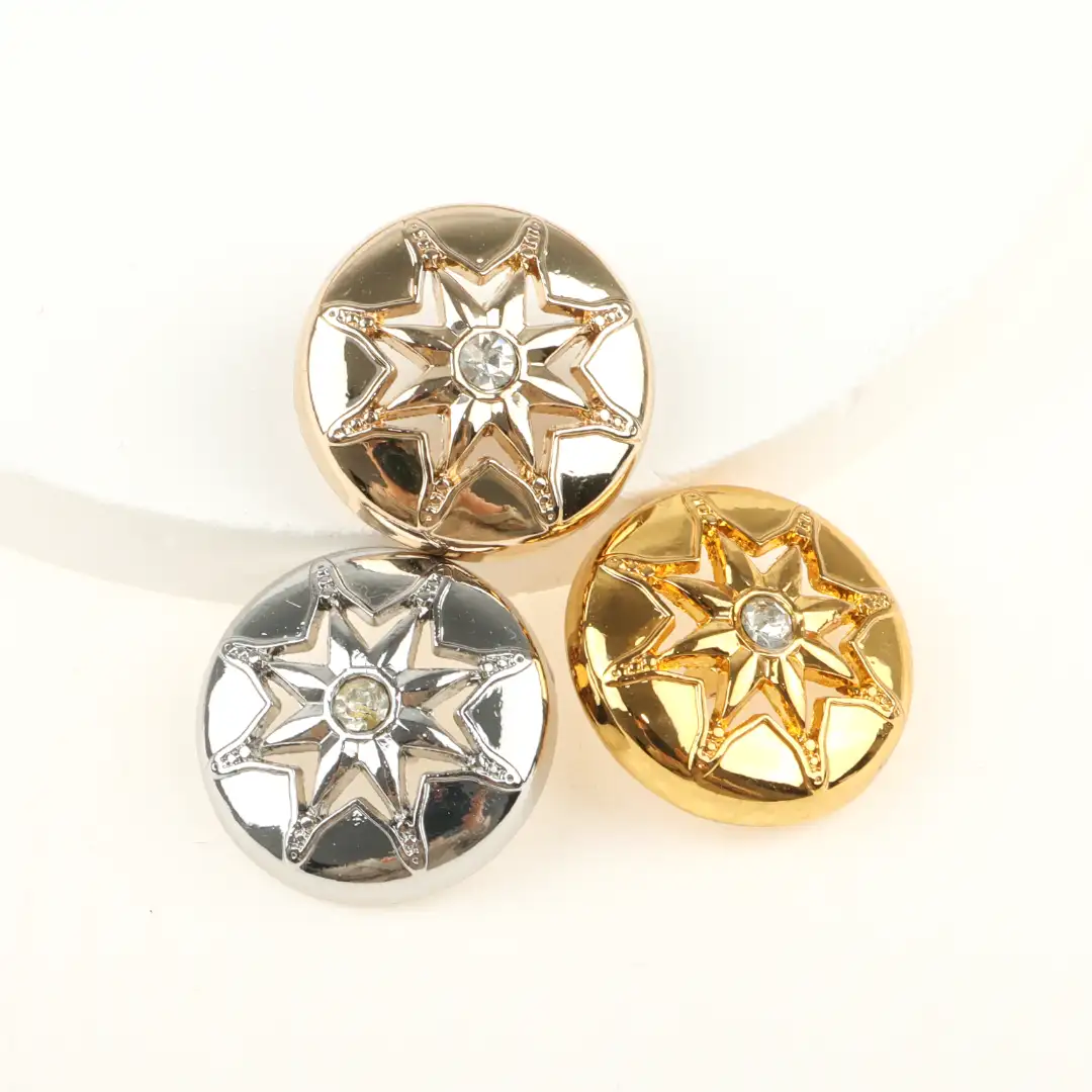 Multicolor 1 holes Metal Button for Shirt,Overcoat,Suit buy garments accessories in bulk from China wholesaler at wholesale price free worldwide shipping Alibaba