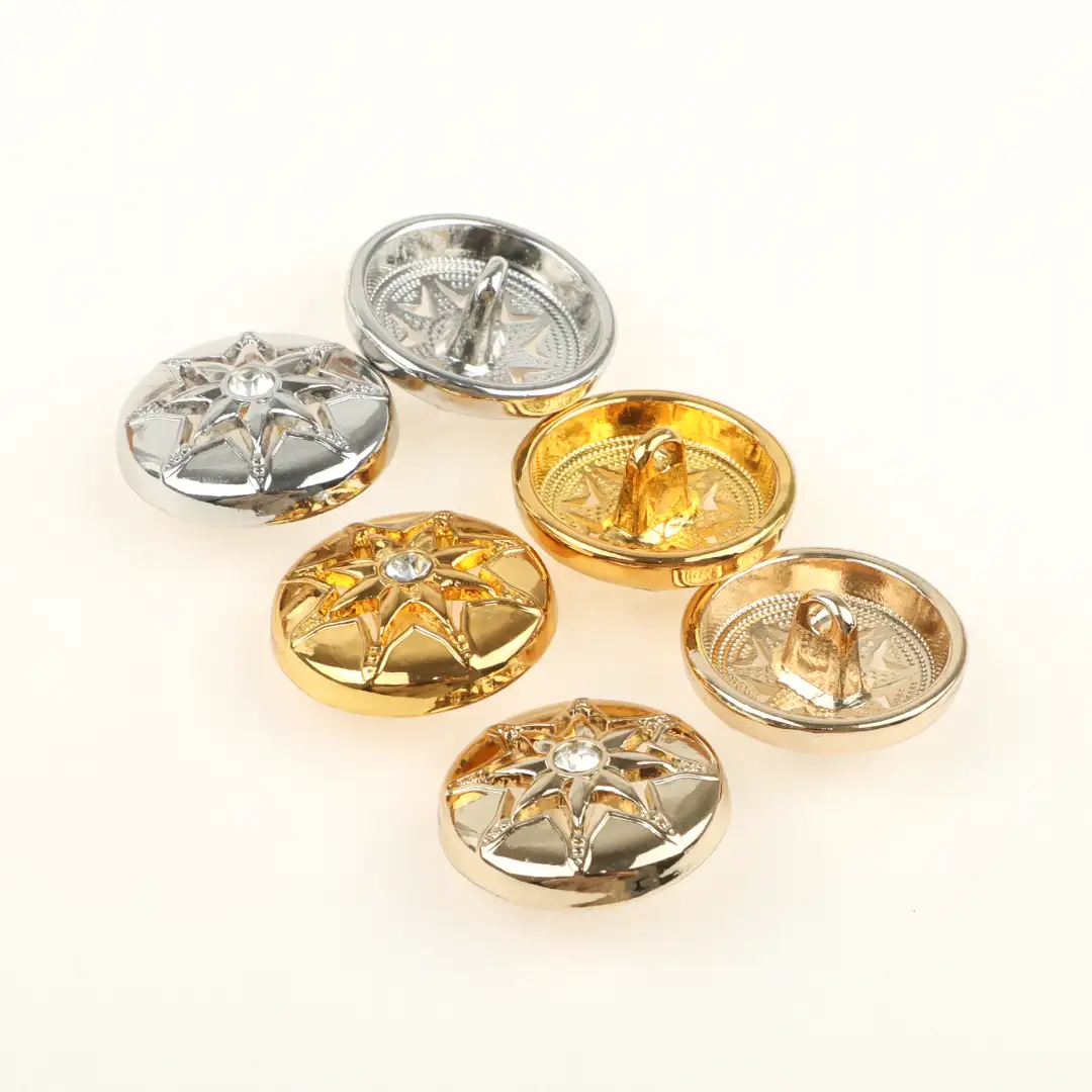 Multicolor 1 holes Metal Button for Shirt,Overcoat,Suit buy garments accessories in bulk from China wholesaler at wholesale price free worldwide shipping Alibaba