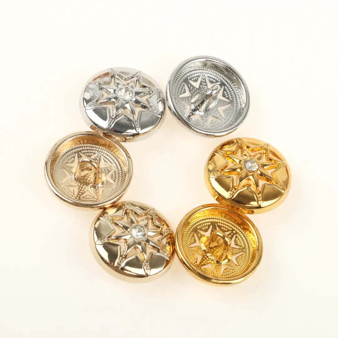 Multicolor 1 holes Metal Button for Shirt,Overcoat,Suit buy garments accessories in bulk from China wholesaler at wholesale price free worldwide shipping Alibaba