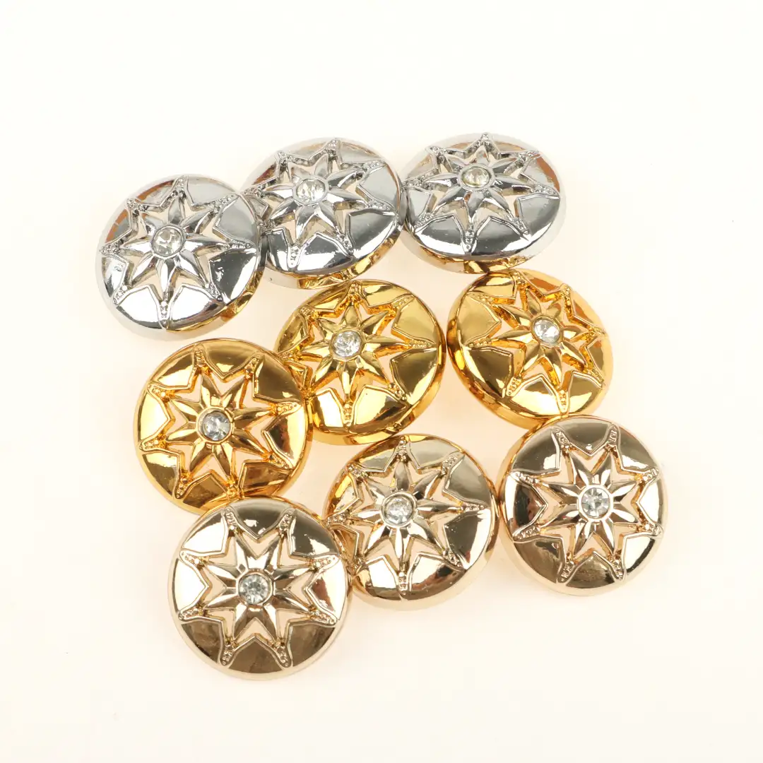 Multicolor 1 holes Metal Button for Shirt,Overcoat,Suit buy garments accessories in bulk from China wholesaler at wholesale price free worldwide shipping Alibaba