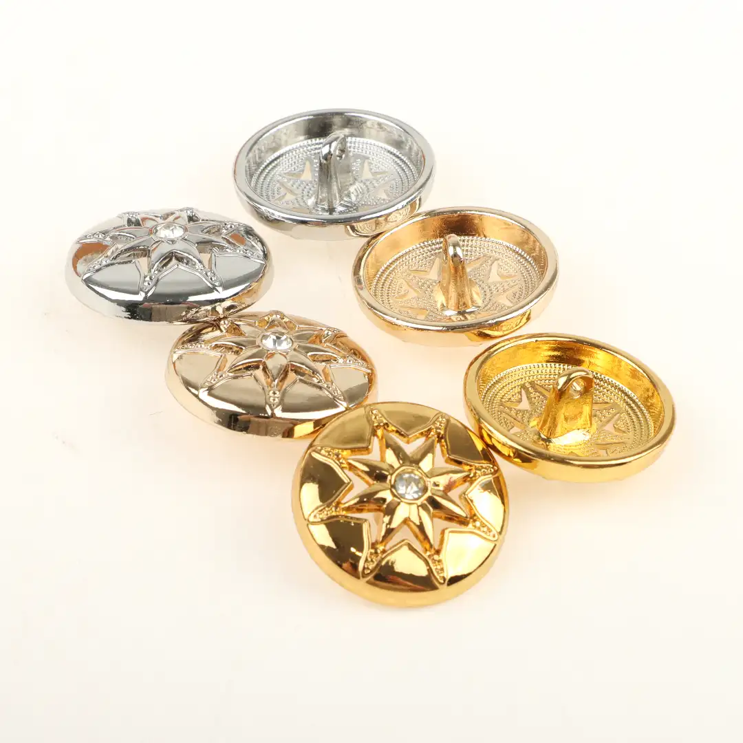 Multicolor 1 holes Metal Button for Shirt,Overcoat,Suit buy garments accessories in bulk from China wholesaler at wholesale price free worldwide shipping Alibaba