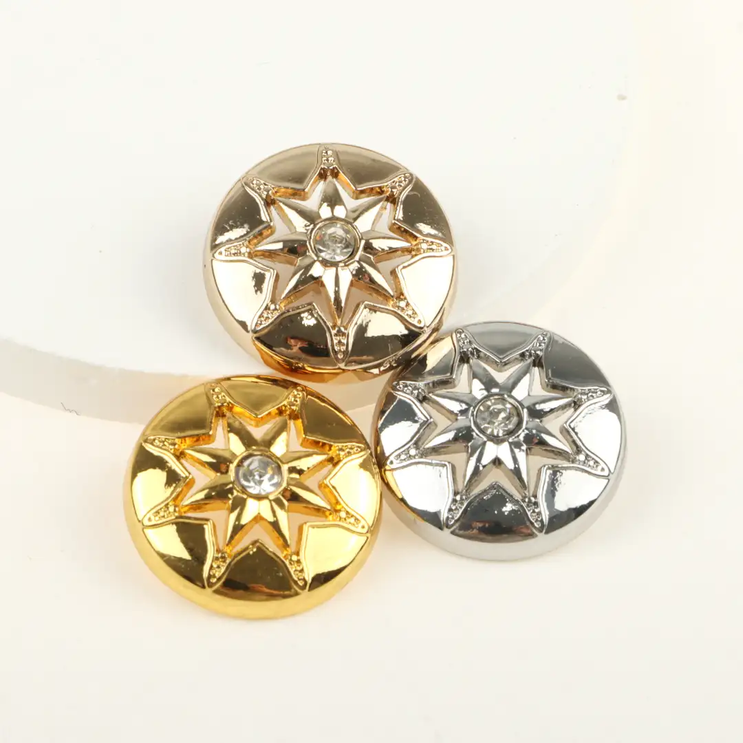 Multicolor 1 holes Metal Button for Shirt,Overcoat,Suit buy garments accessories in bulk from China wholesaler at wholesale price free worldwide shipping Alibaba