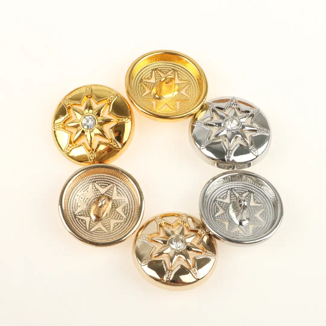 Multicolor 1 holes Metal Button for Shirt,Overcoat,Suit buy garments accessories in bulk from China wholesaler at wholesale price free worldwide shipping Alibaba