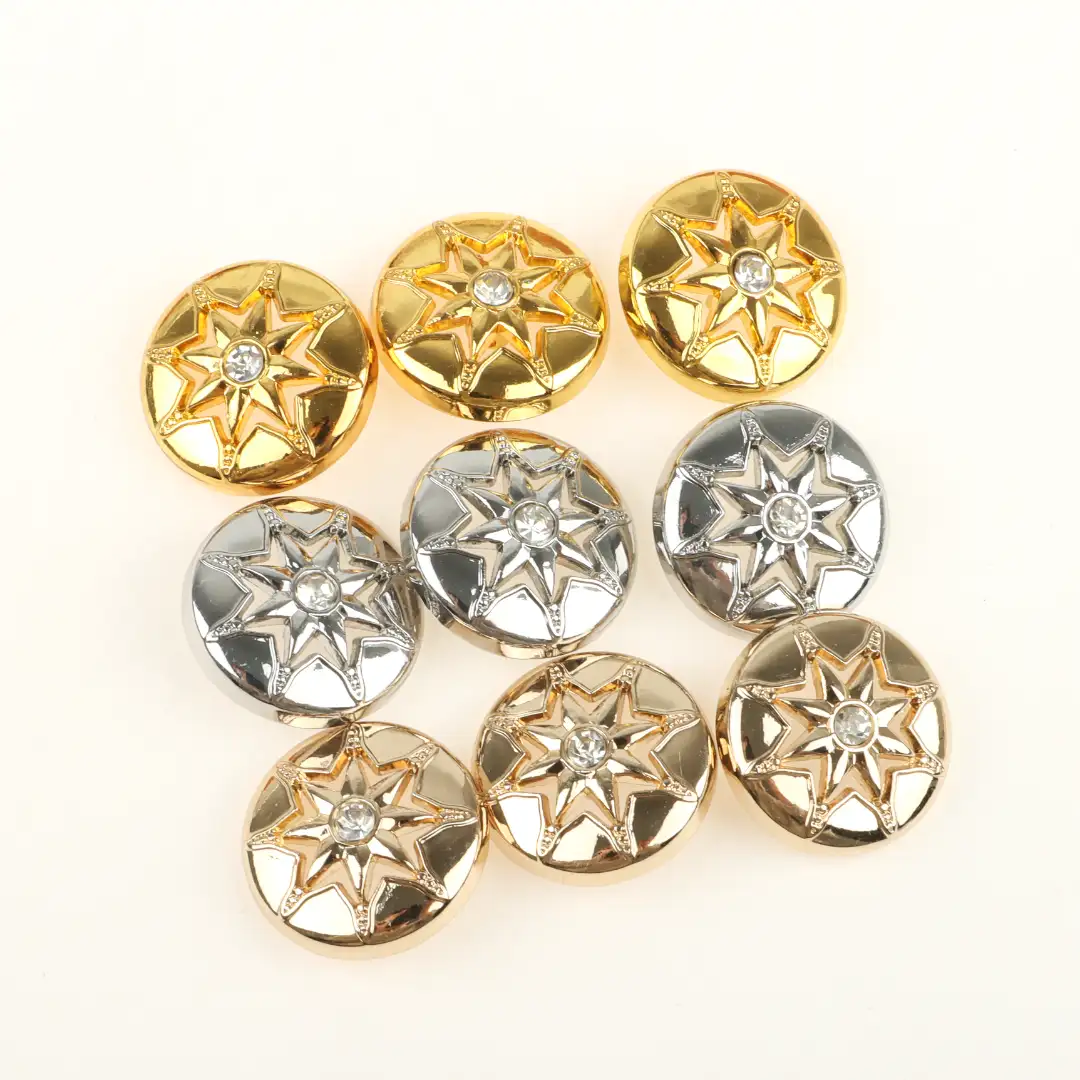 Multicolor 1 holes Metal Button for Shirt,Overcoat,Suit buy garments accessories in bulk from China wholesaler at wholesale price free worldwide shipping Alibaba