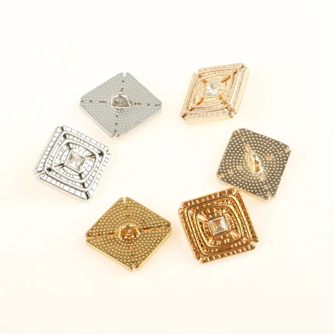 Multicolor 1 holes Metal Button for Shirt,Overcoat,Suit buy garments accessories in bulk from China wholesaler at wholesale price free worldwide shipping Alibaba