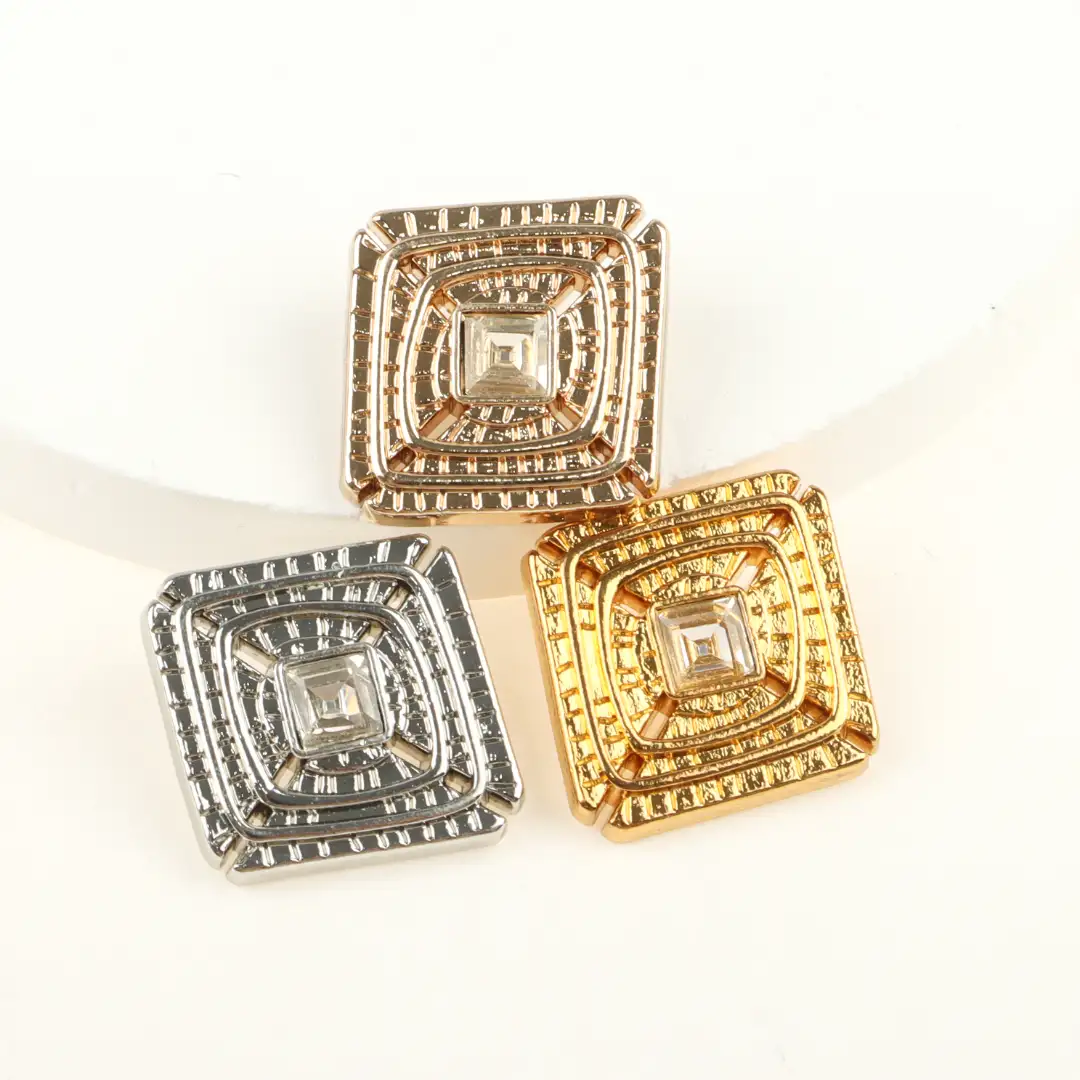 Multicolor 1 holes Metal Button for Shirt,Overcoat,Suit buy garments accessories in bulk from China wholesaler at wholesale price free worldwide shipping Alibaba