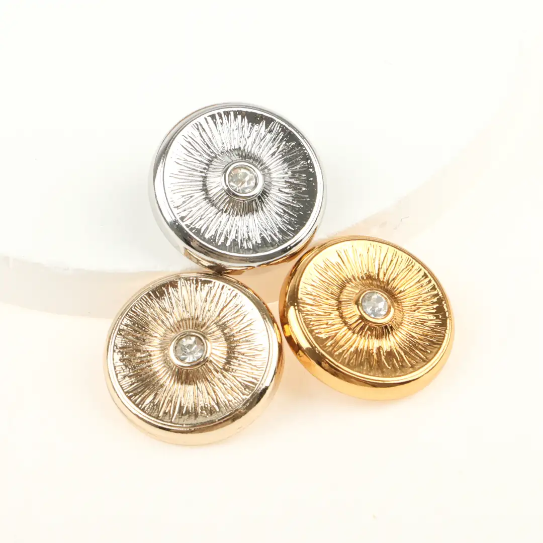 Multicolor 1 holes Metal Button for Shirt,Overcoat,Suit buy garments accessories in bulk from China wholesaler at wholesale price free worldwide shipping Alibaba