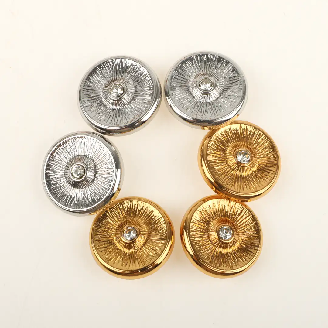 Multicolor 1 holes Metal Button for Shirt,Overcoat,Suit buy garments accessories in bulk from China wholesaler at wholesale price free worldwide shipping Alibaba