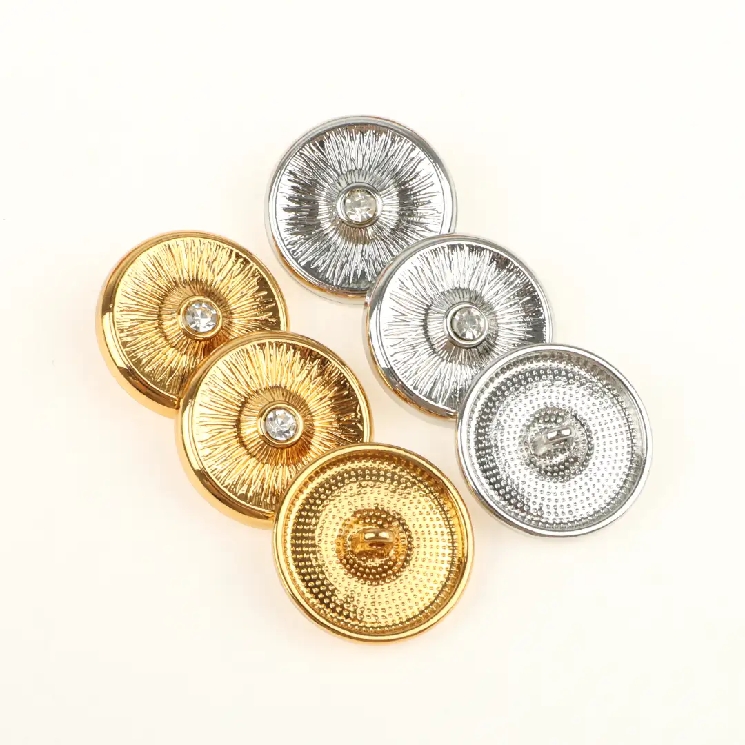 Multicolor 1 holes Metal Button for Shirt,Overcoat,Suit buy garments accessories in bulk from China wholesaler at wholesale price free worldwide shipping Alibaba