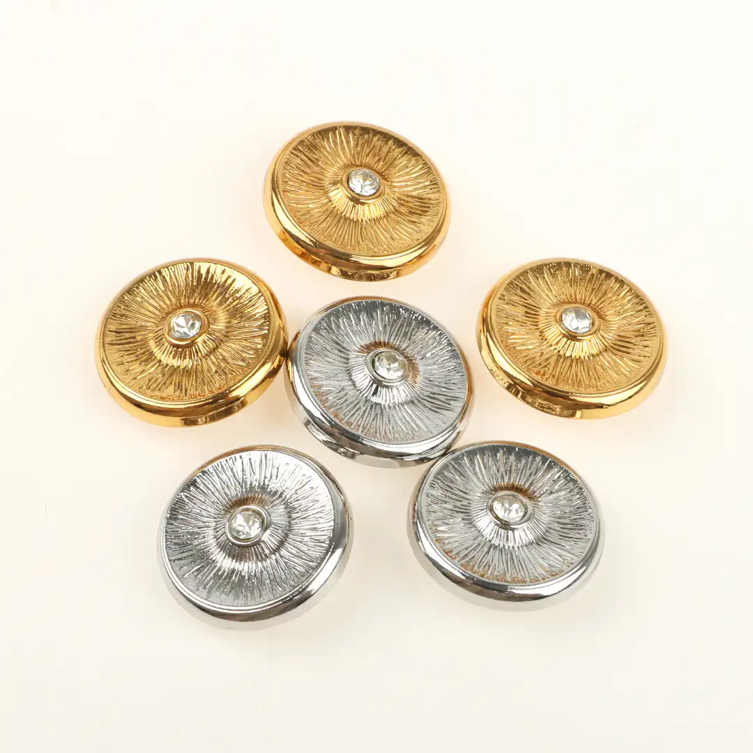 Multicolor 1 holes Metal Button for Shirt,Overcoat,Suit buy garments accessories in bulk from China wholesaler at wholesale price free worldwide shipping Alibaba