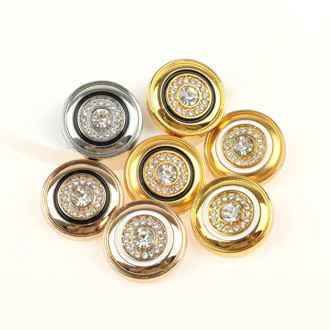 Multicolor 1 holes Metal Button for Shirt,Overcoat,Suit buy garments accessories in bulk from China wholesaler at wholesale price free worldwide shipping Alibaba