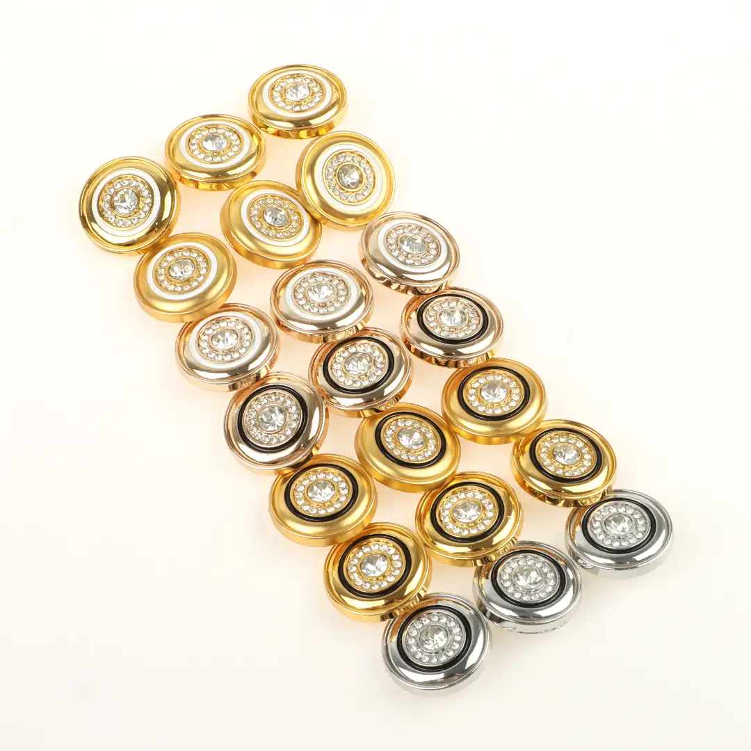 Multicolor 1 holes Metal Button for Shirt,Overcoat,Suit buy garments accessories in bulk from China wholesaler at wholesale price free worldwide shipping Alibaba