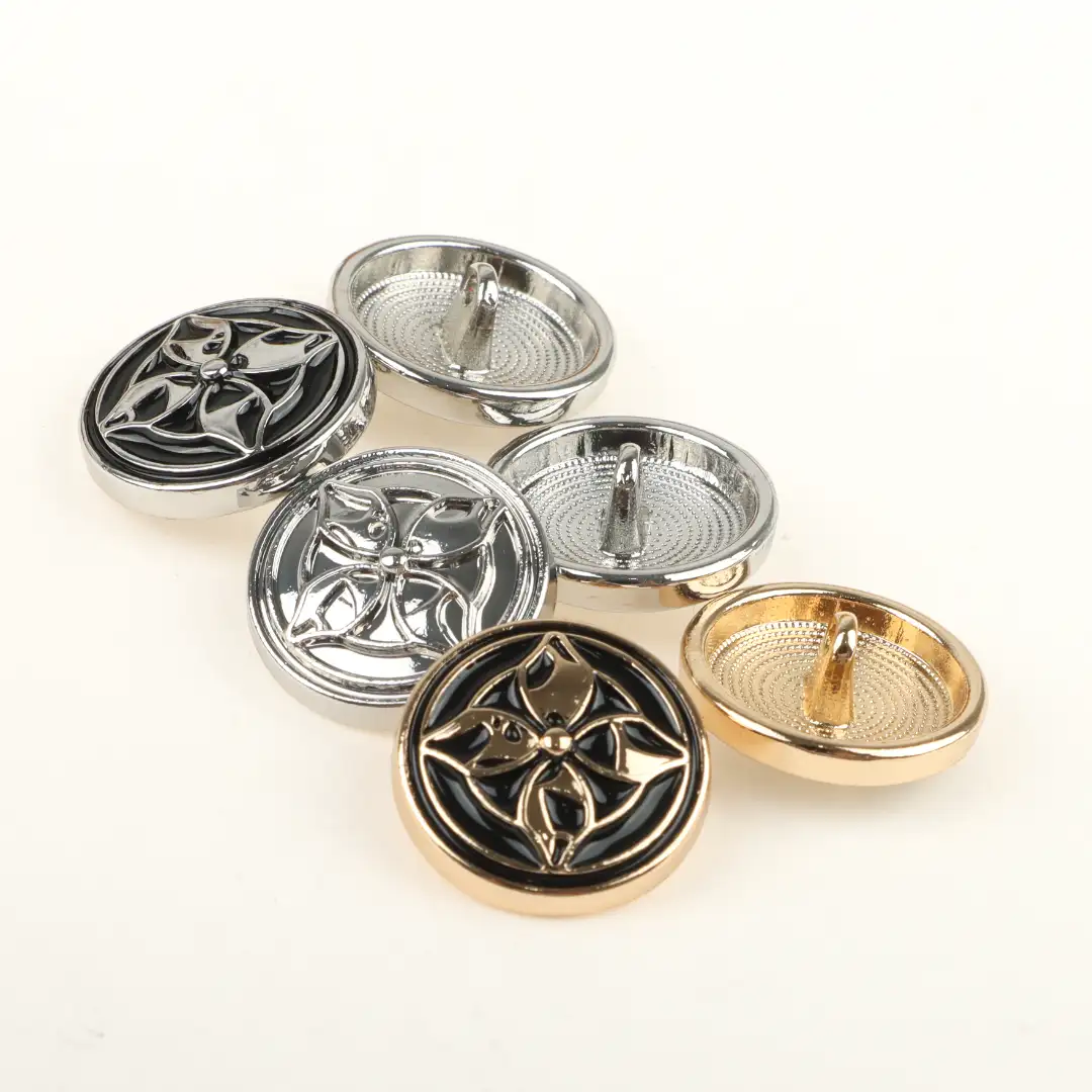 Multicolor 1 holes Metal Button for Shirt,Overcoat,Suit buy garments accessories in bulk from China wholesaler at wholesale price free worldwide shipping Alibaba