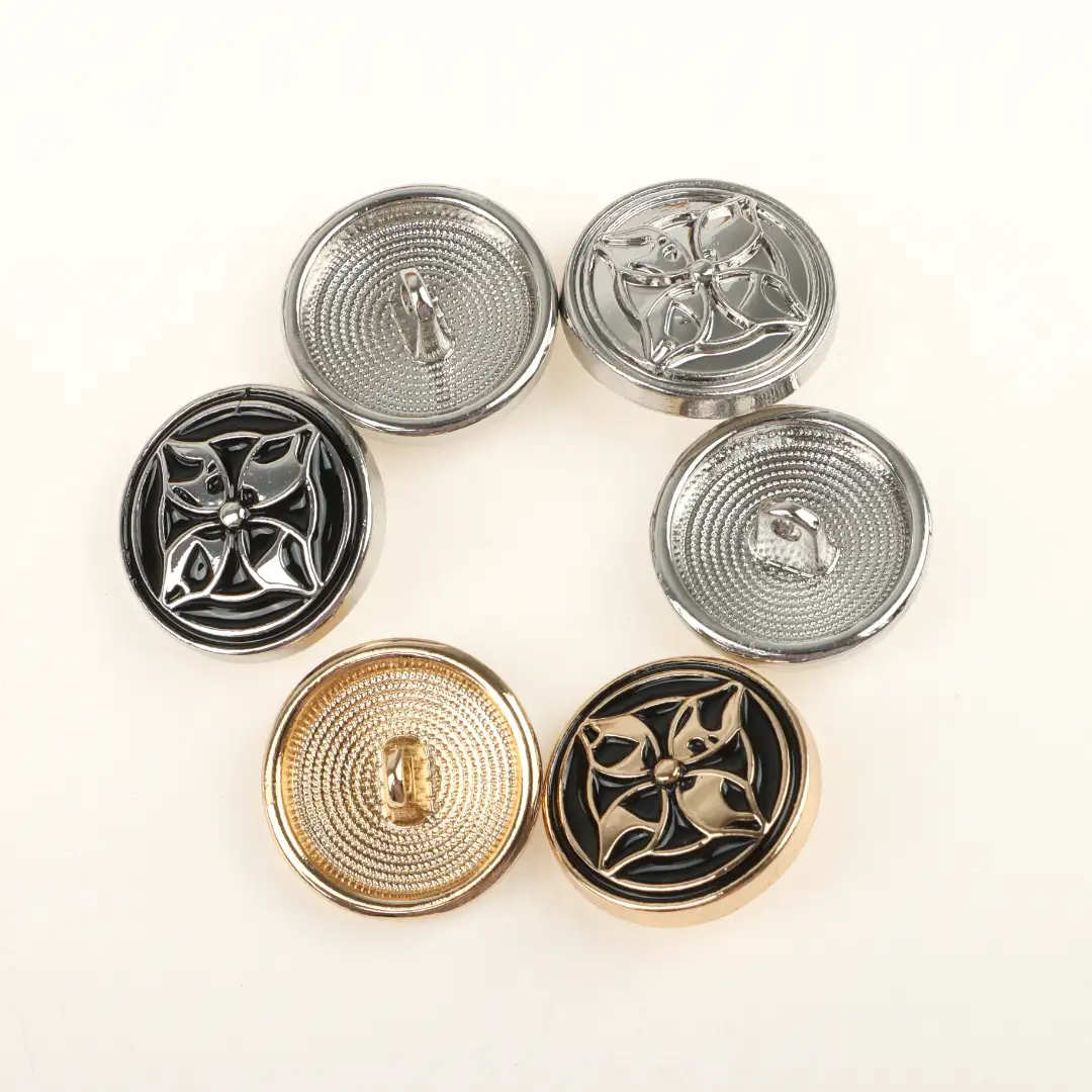 Multicolor 1 holes Metal Button for Shirt,Overcoat,Suit buy garments accessories in bulk from China wholesaler at wholesale price free worldwide shipping Alibaba