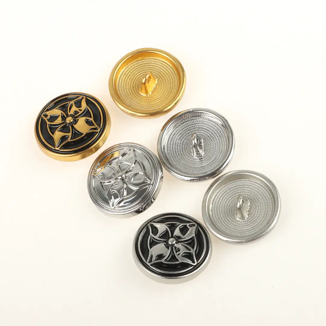 Multicolor 1 holes Metal Button for Shirt,Overcoat,Suit buy garments accessories in bulk from China wholesaler at wholesale price free worldwide shipping Alibaba