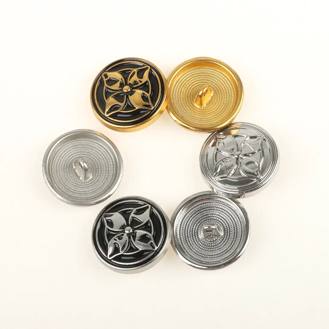 Multicolor 1 holes Metal Button for Shirt,Overcoat,Suit buy garments accessories in bulk from China wholesaler at wholesale price free worldwide shipping Alibaba