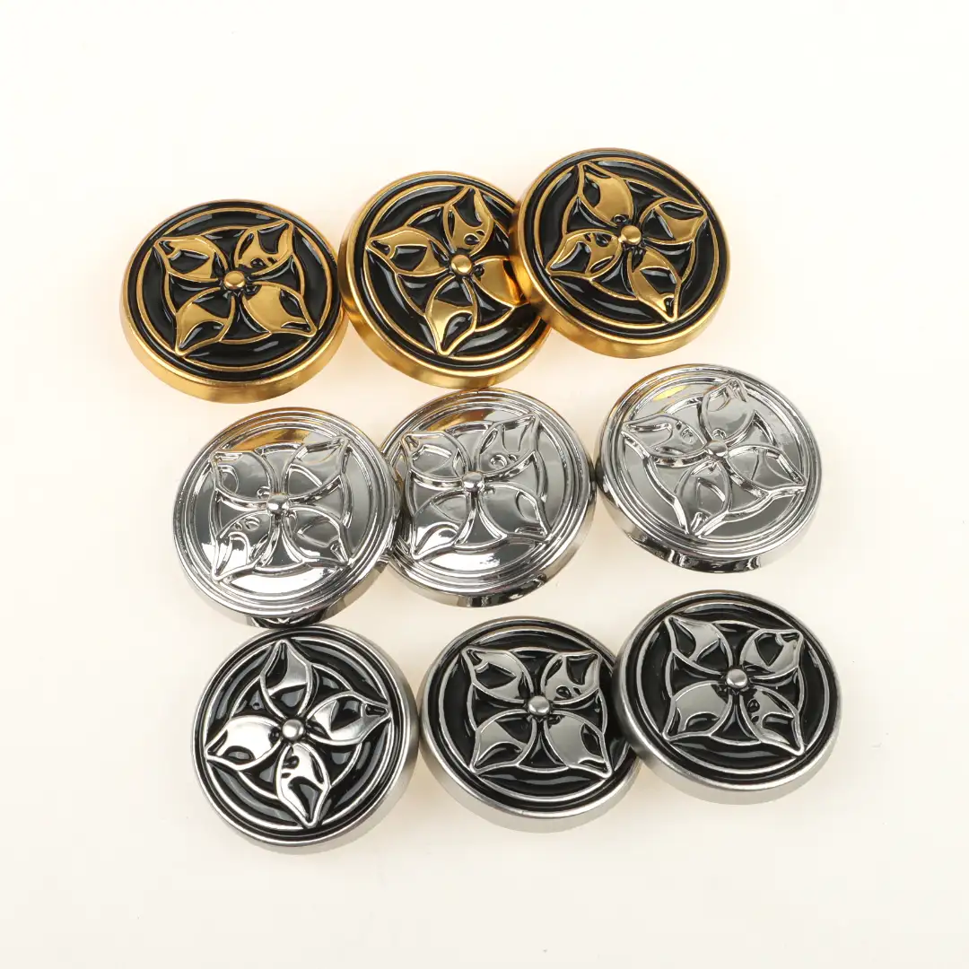 Multicolor 1 holes Metal Button for Shirt,Overcoat,Suit buy garments accessories in bulk from China wholesaler at wholesale price free worldwide shipping Alibaba