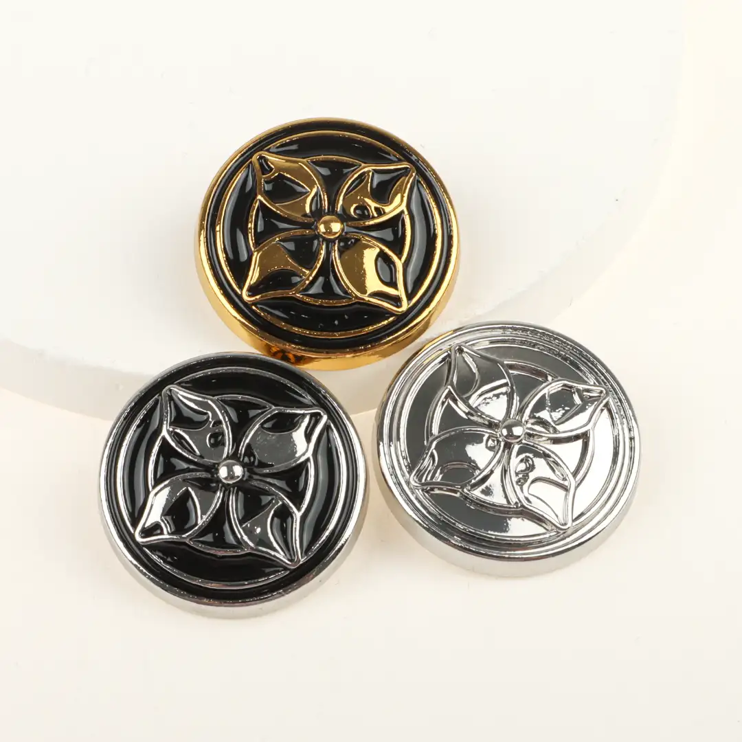 Multicolor 1 holes Metal Button for Shirt,Overcoat,Suit buy garments accessories in bulk from China wholesaler at wholesale price free worldwide shipping Alibaba