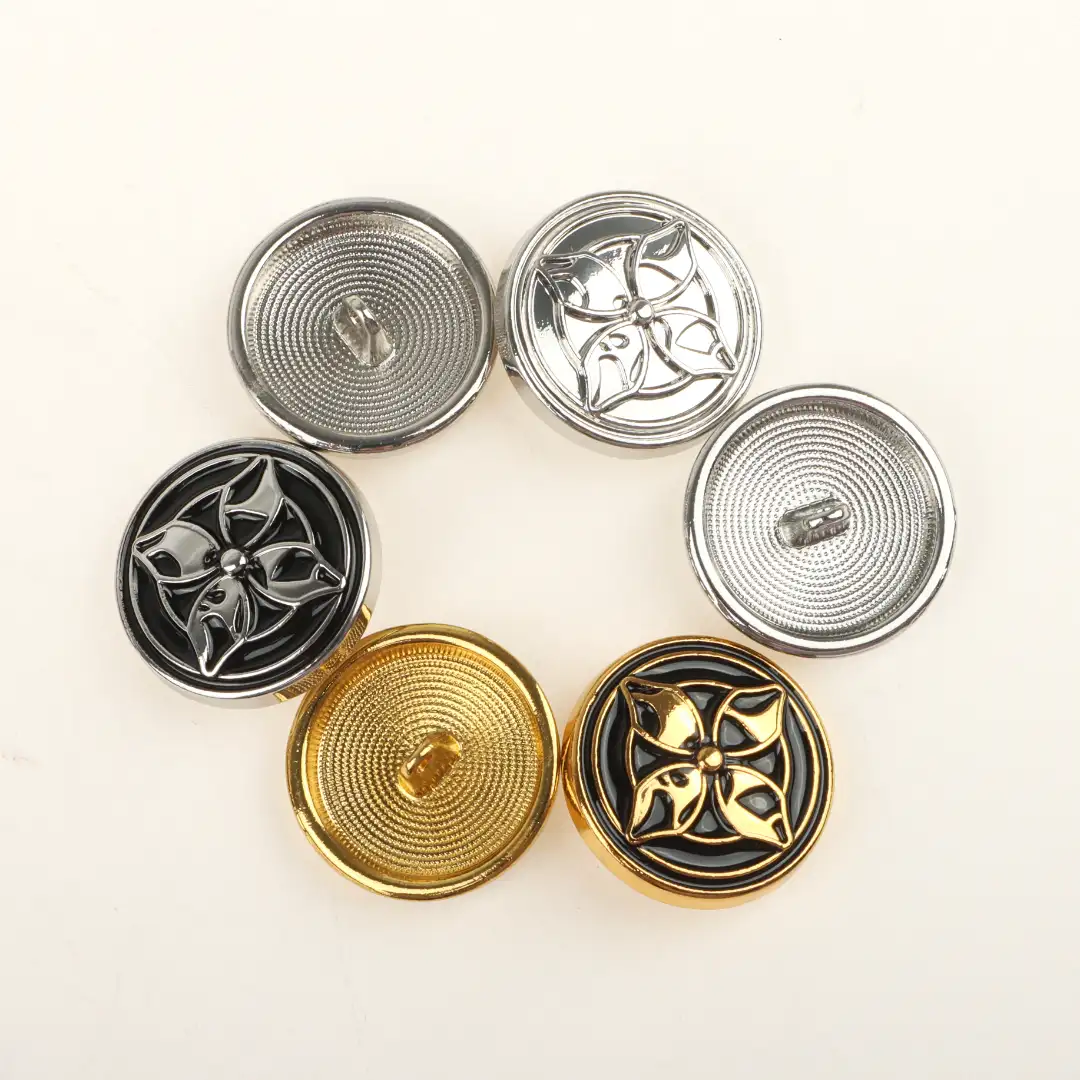 Multicolor 1 holes Metal Button for Shirt,Overcoat,Suit buy garments accessories in bulk from China wholesaler at wholesale price free worldwide shipping Alibaba