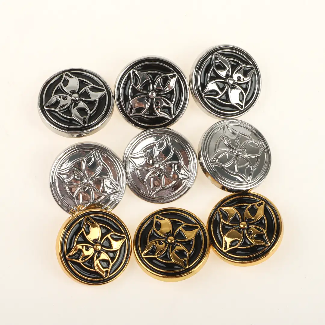 Multicolor 1 holes Metal Button for Shirt,Overcoat,Suit buy garments accessories in bulk from China wholesaler at wholesale price free worldwide shipping Alibaba