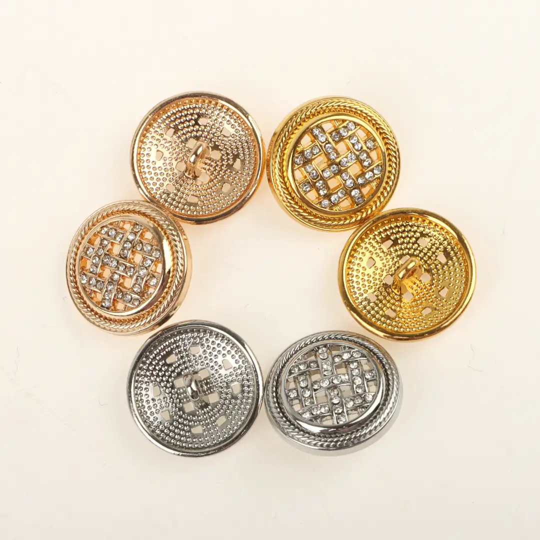 Multicolor 1 holes Metal Button for Shirt,Overcoat,Suit buy garments accessories in bulk from China wholesaler at wholesale price free worldwide shipping Alibaba