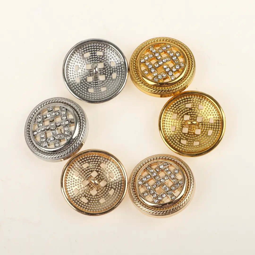 Multicolor 1 holes Metal Button for Shirt,Overcoat,Suit buy garments accessories in bulk from China wholesaler at wholesale price free worldwide shipping Alibaba
