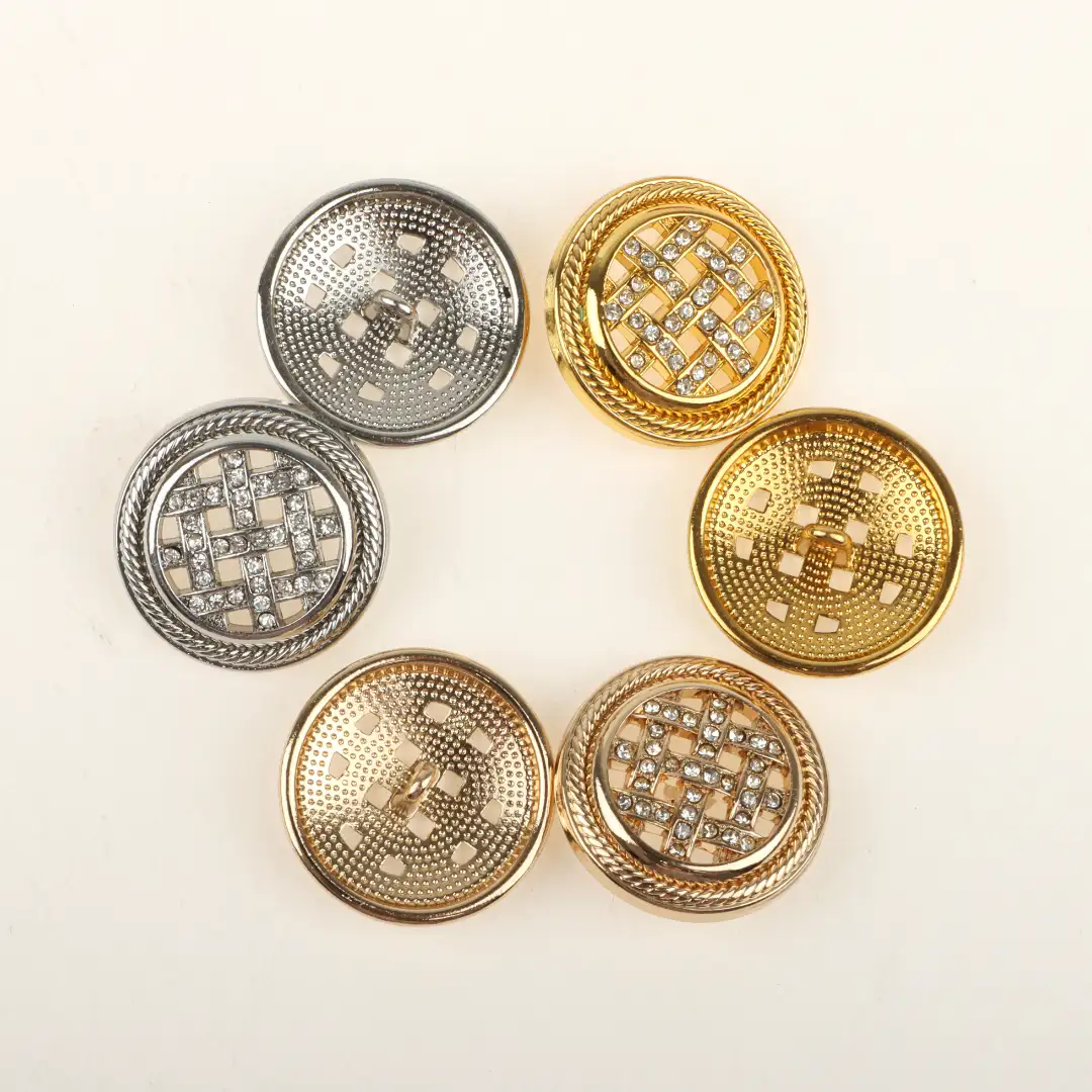 Multicolor 1 holes Metal Button for Shirt,Overcoat,Suit buy garments accessories in bulk from China wholesaler at wholesale price free worldwide shipping Alibaba