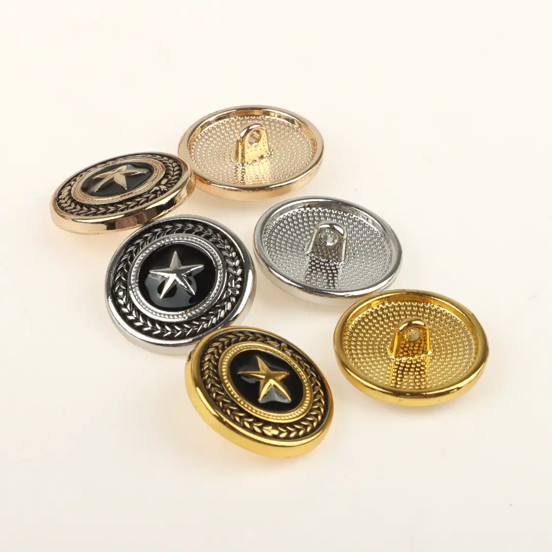 Multicolor 1 holes Metal Button for Shirt,Overcoat,Suit buy garments accessories in bulk from China wholesaler at wholesale price free worldwide shipping Alibaba