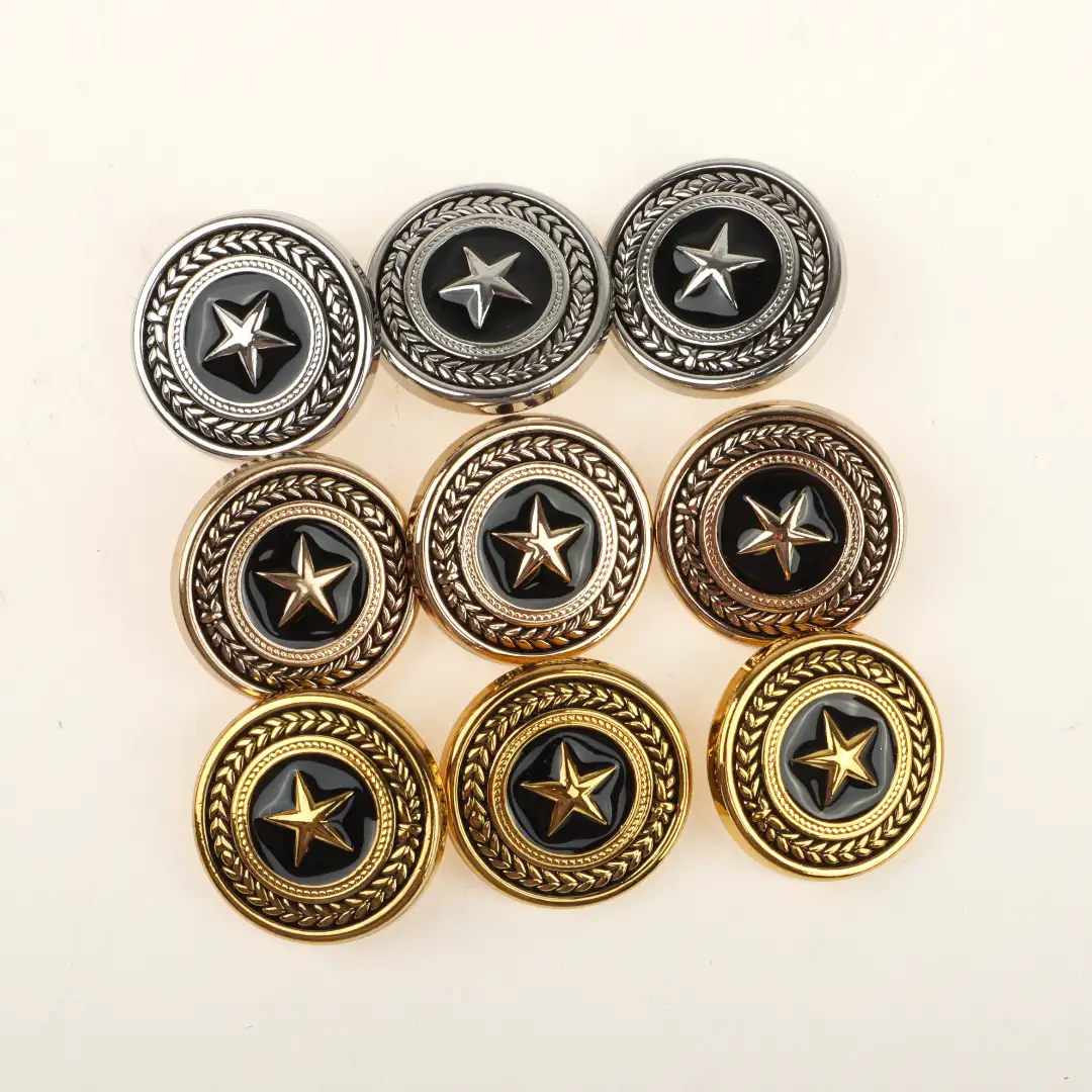 Multicolor 1 holes Metal Button for Shirt,Overcoat,Suit buy garments accessories in bulk from China wholesaler at wholesale price free worldwide shipping Alibaba