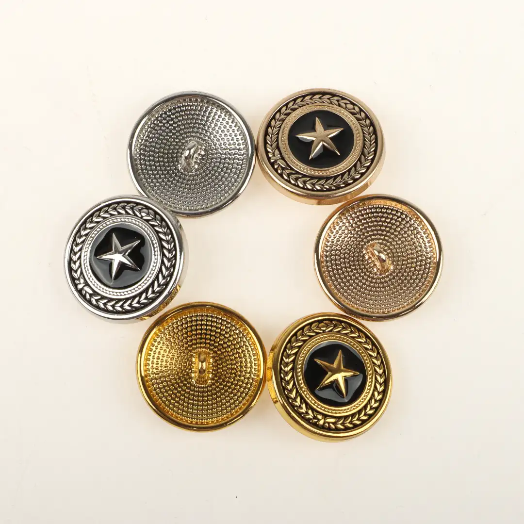 Multicolor 1 holes Metal Button for Shirt,Overcoat,Suit buy garments accessories in bulk from China wholesaler at wholesale price free worldwide shipping Alibaba