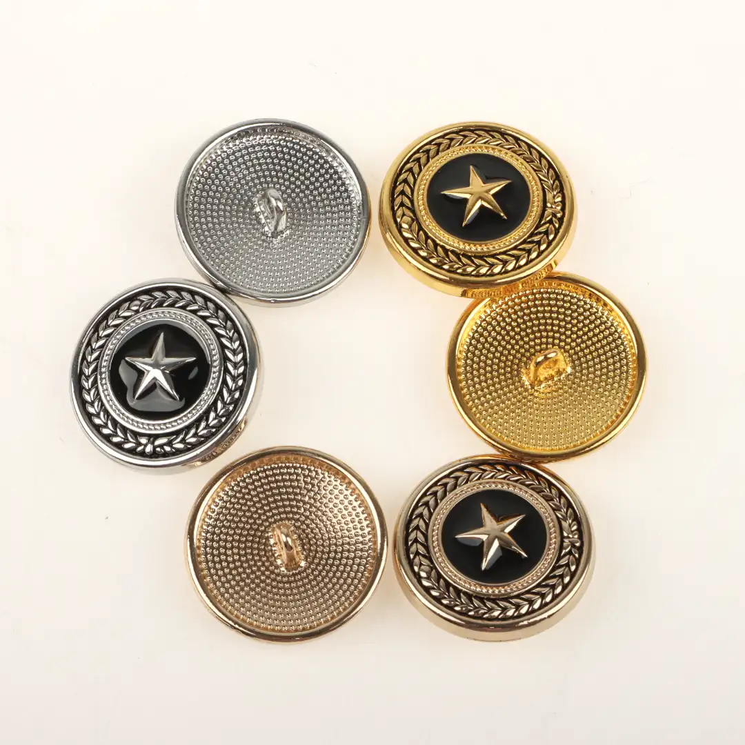 Multicolor 1 holes Metal Button for Shirt,Overcoat,Suit buy garments accessories in bulk from China wholesaler at wholesale price free worldwide shipping Alibaba