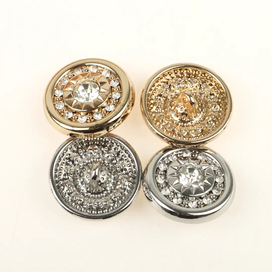 Multicolor 1 holes Metal Button for Shirt,Overcoat,Suit buy garments accessories in bulk from China wholesaler at wholesale price free worldwide shipping Alibaba