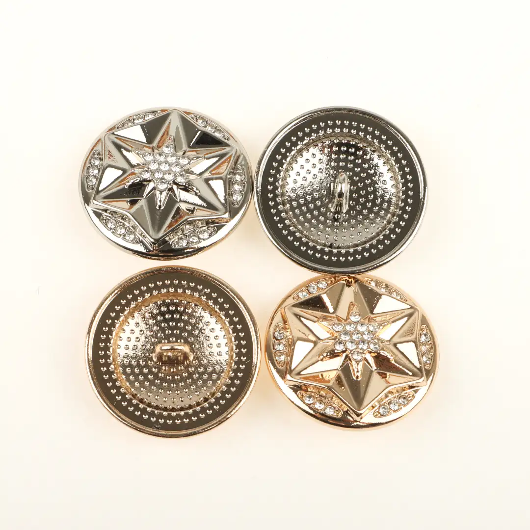 Multicolor 1 holes Metal Button for Shirt,Overcoat,Suit buy garments accessories in bulk from China wholesaler at wholesale price free worldwide shipping Alibaba