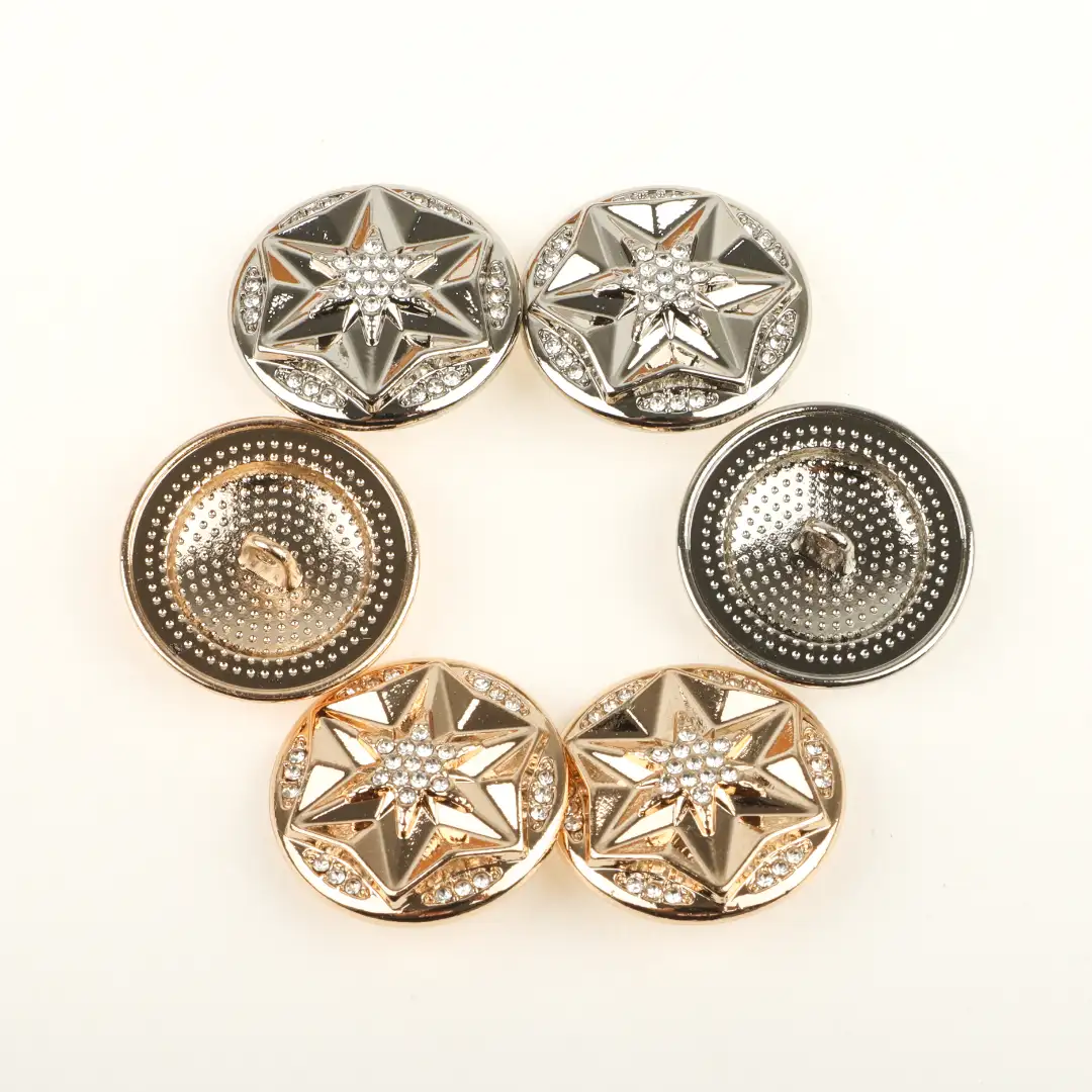 Multicolor 1 holes Metal Button for Shirt,Overcoat,Suit buy garments accessories in bulk from China wholesaler at wholesale price free worldwide shipping Alibaba