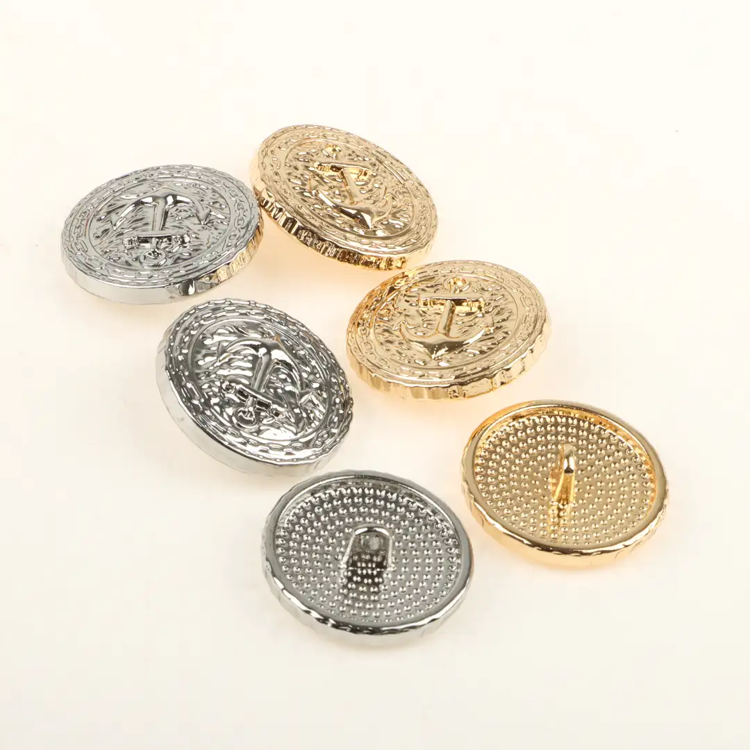 Multicolor 1 holes Metal Button for Shirt,Overcoat,Suit buy garments accessories in bulk from China wholesaler at wholesale price free worldwide shipping Alibaba