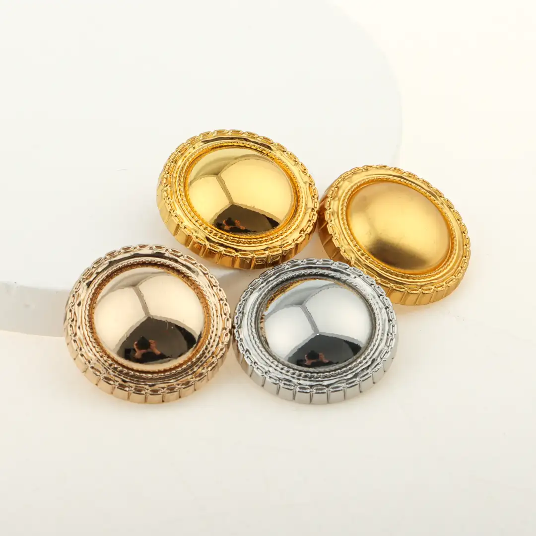 Multicolor 1 holes Metal Button for Shirt,Overcoat,Suit buy garments accessories in bulk from China wholesaler at wholesale price free worldwide shipping Alibaba