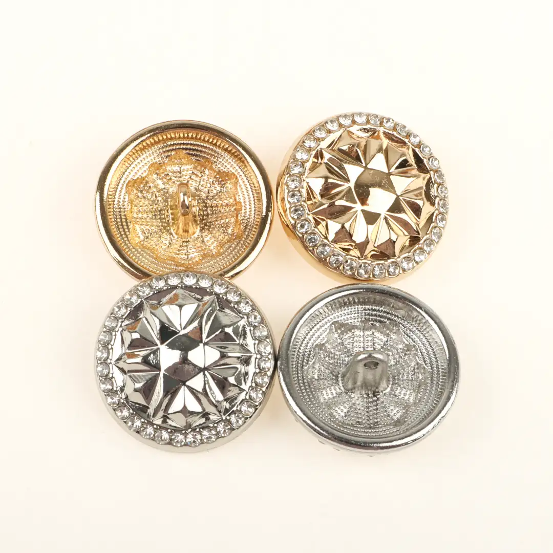 Multicolor 1 holes Metal Button for Shirt,Overcoat,Suit buy garments accessories in bulk from China wholesaler at wholesale price free worldwide shipping Alibaba