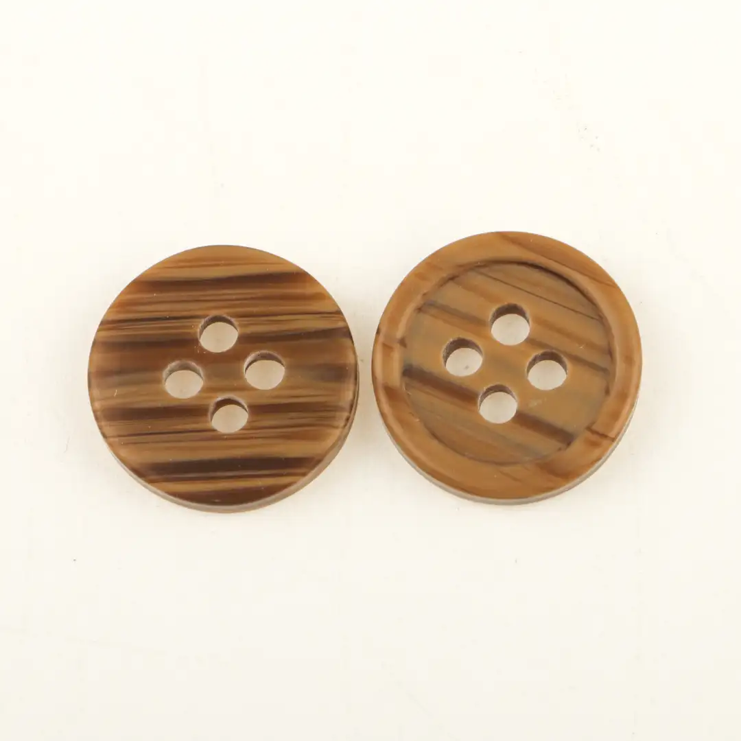 Brown 4 holes Resin Button for Shirt,Overcoat,Suit buy garments accessories in bulk from China wholesaler at wholesale price free worldwide shipping Alibaba