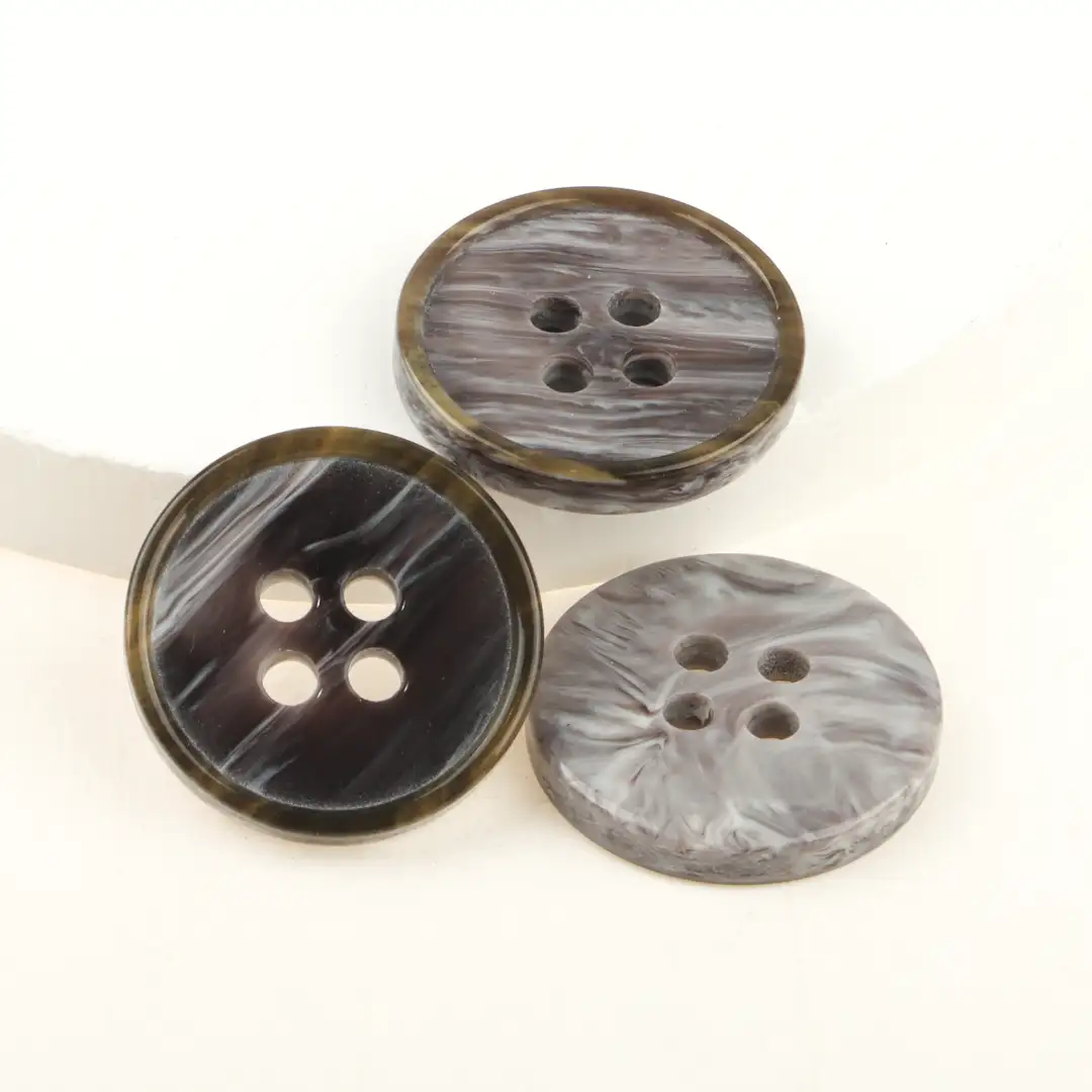 Gray 4 holes Resin Button for Shirt,Overcoat,Suit buy garments accessories in bulk from China wholesaler at wholesale price free worldwide shipping Alibaba